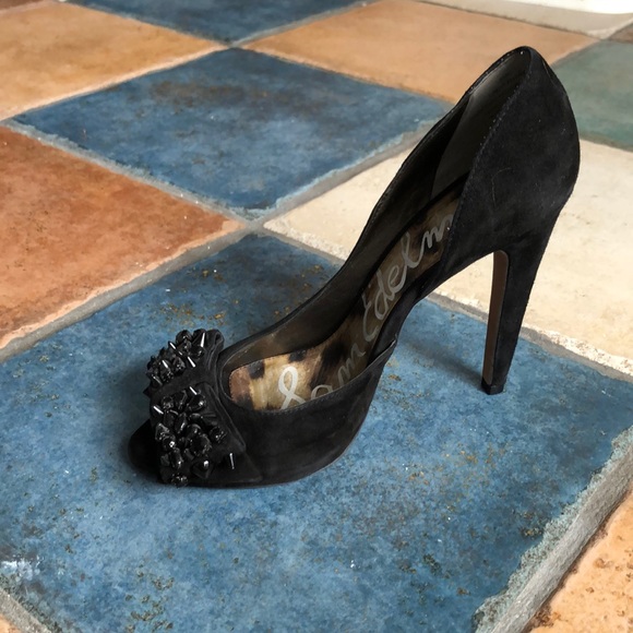 Sam Edelman spikey peep toe pumps - Picture 3 of 3